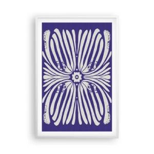 Affisch i vit ram - Etnisk inspiration - 61x91 cm