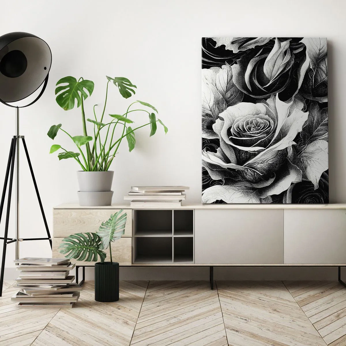 Canvastavla - Bild på duk - Alltid drottningen - 50x70 cm