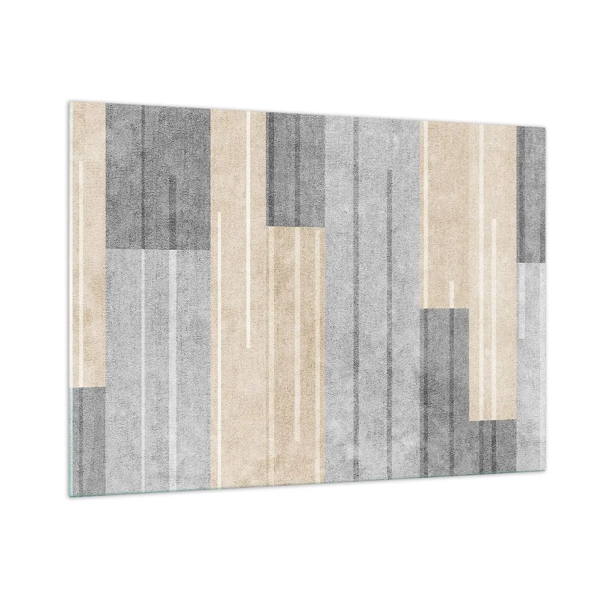 Glastavla - Bild på glas - Komposition: allt i lod - 100x70 cm