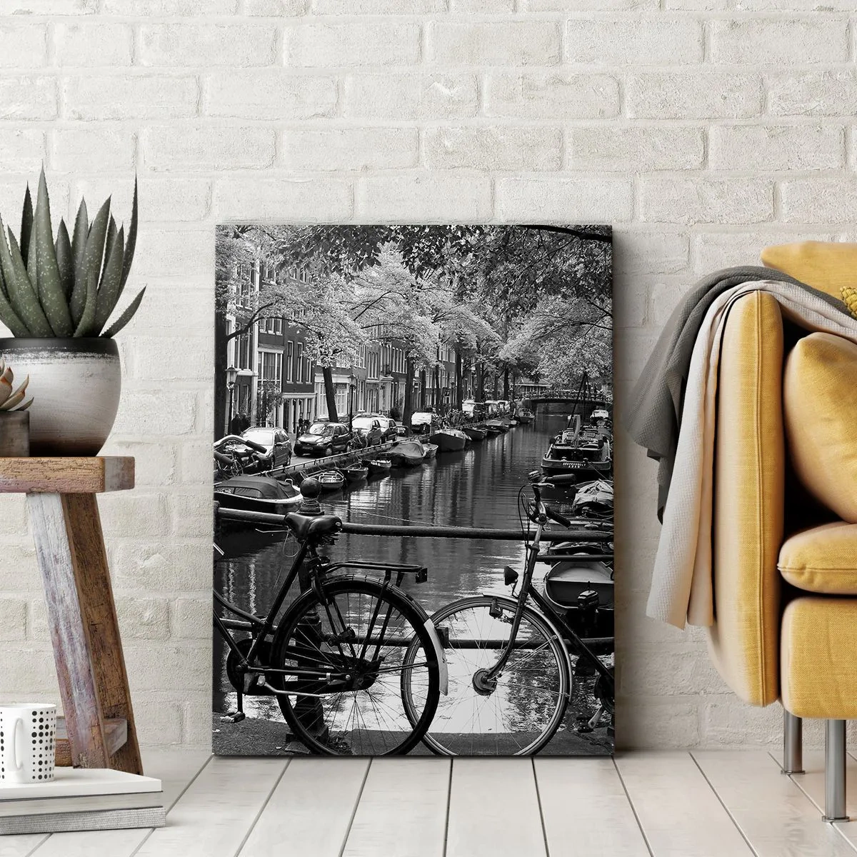 Canvastavla - Bild på duk - Mycket holländsk vy - 50x70 cm