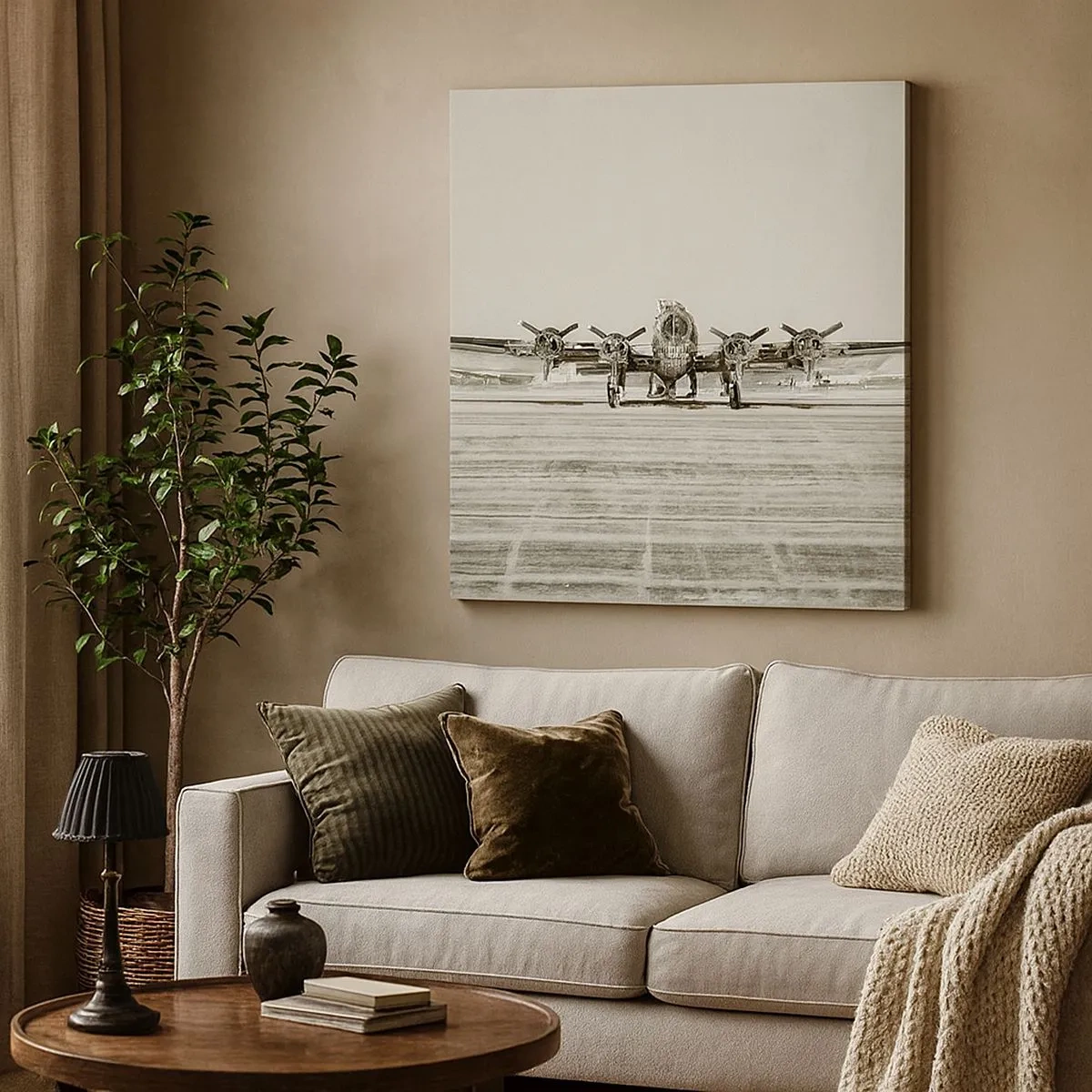 Canvastavla - Bild på duk - Redo som vanligt - 30x30 cm