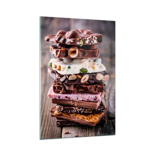 Glastavla - Bild på glas - Härligt perspektiv - 80x120 cm