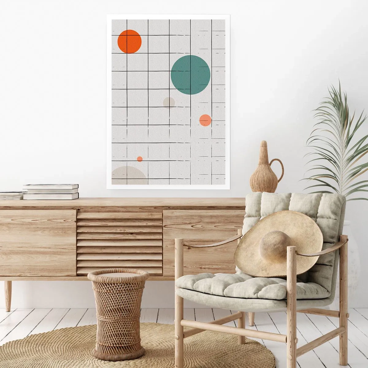 Affisch - Fångade. Vi eller de? - 70x100 cm