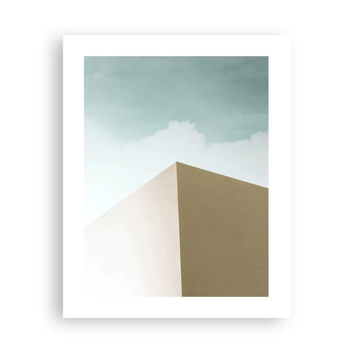 Affisch - Geometri av en solig sommar - 40x50 cm