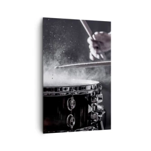 Canvastavla - Bild på duk - Musikens puls - 80x120 cm