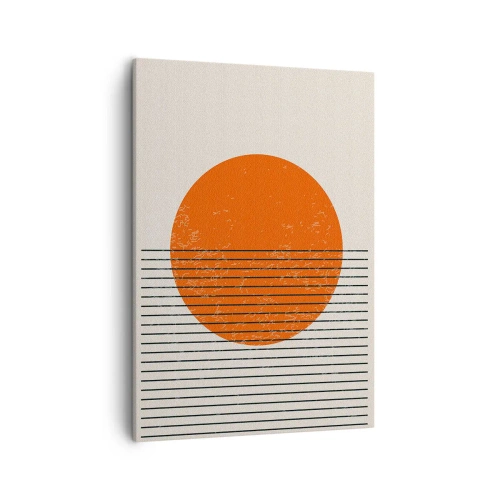 Canvastavla - Bild på duk - Alltid solen - 50x70 cm