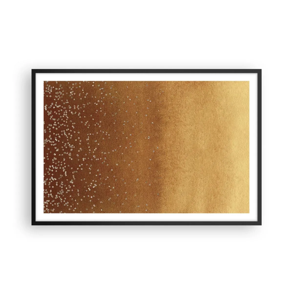 Affisch i svart ram - Ljusets födsel - 91x61 cm