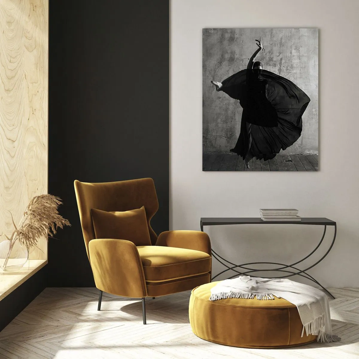 Glastavla - Bild på glas - Full av passion - 80x120 cm