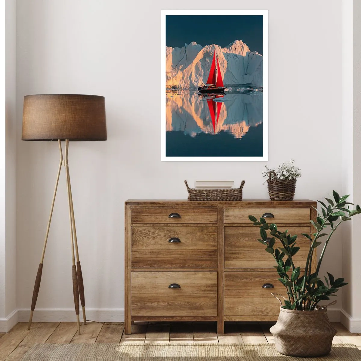 Affisch - I världens ände - 30x40 cm