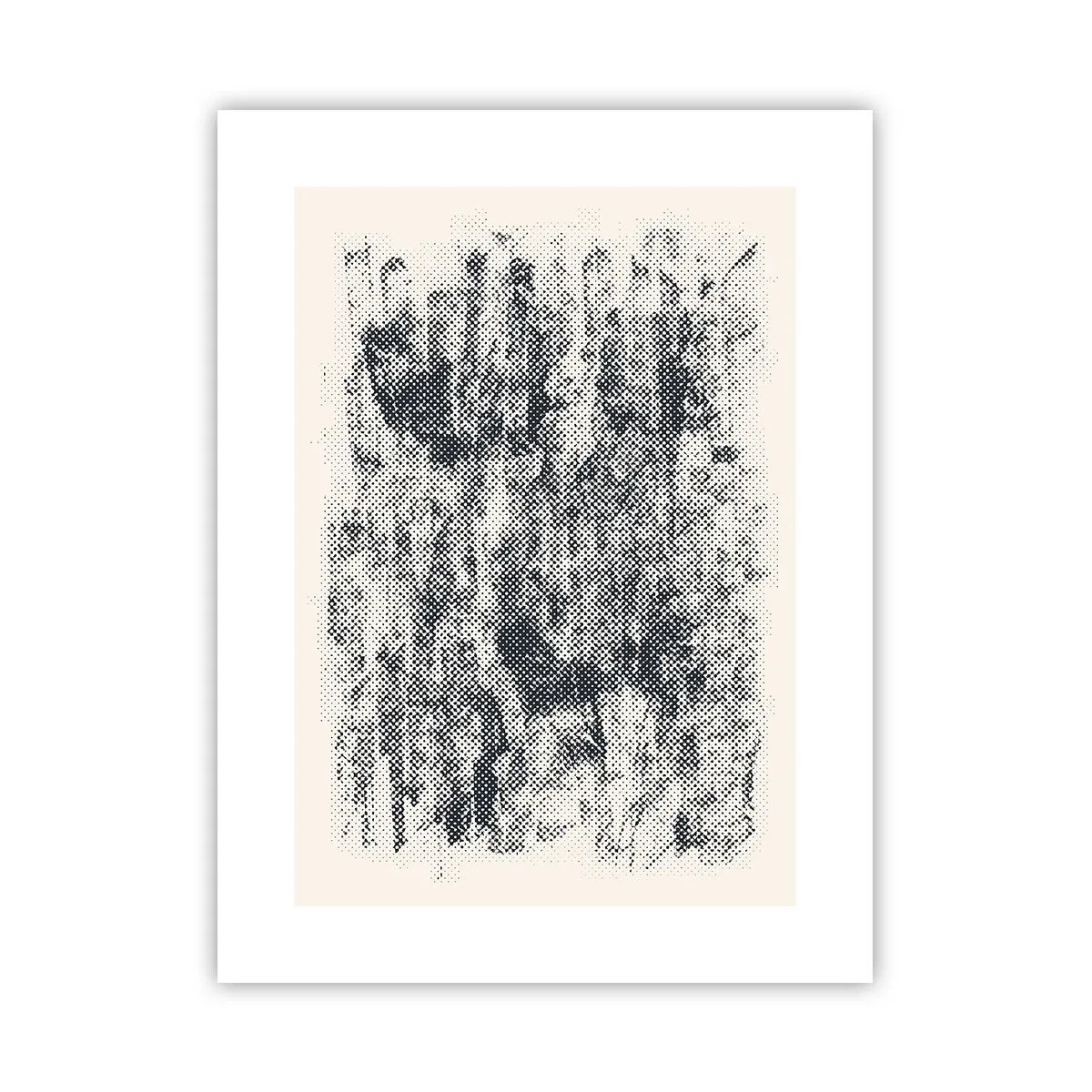 Affisch - Dimmig komposition - 30x40 cm