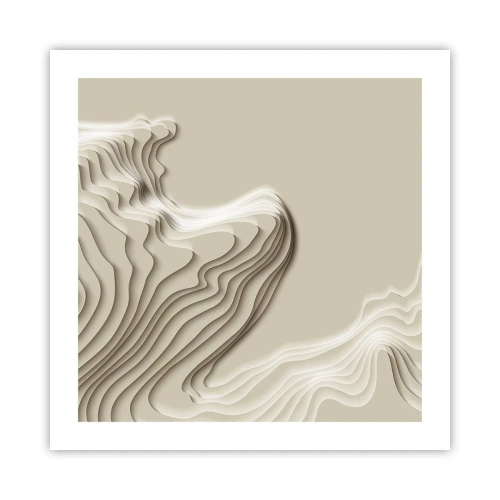 Affisch - Konstens topografi - 50x50 cm