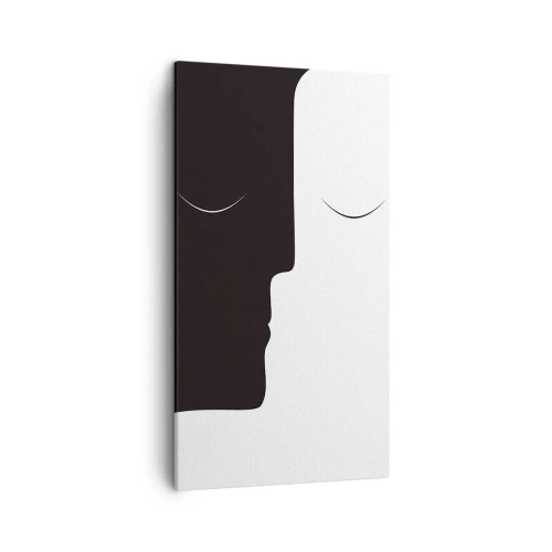 Canvastavla - Bild på duk - Motsatsernas enhet - 45x80 cm