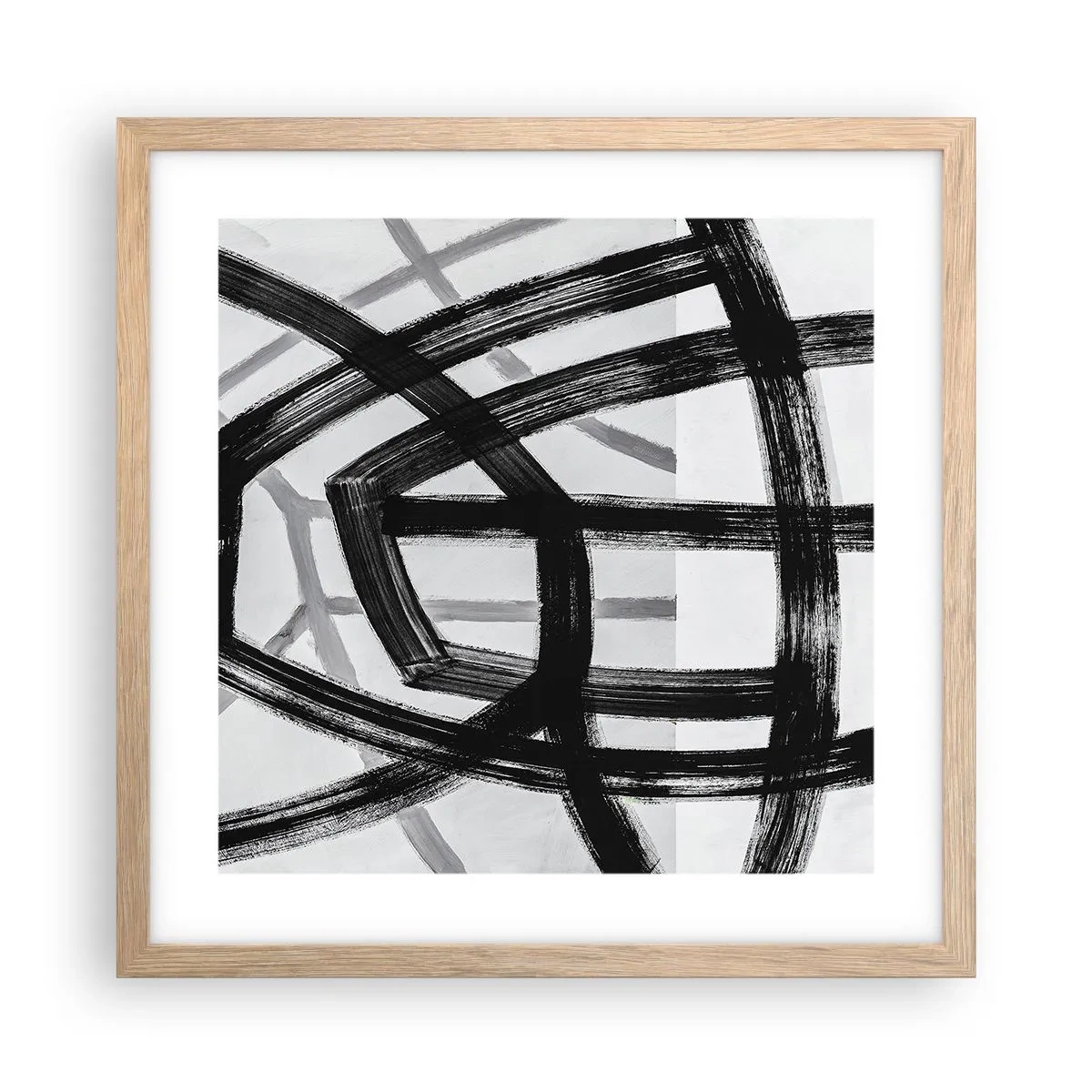 Affisch i ram av ljusek - Att skapa djupet - 40x40 cm