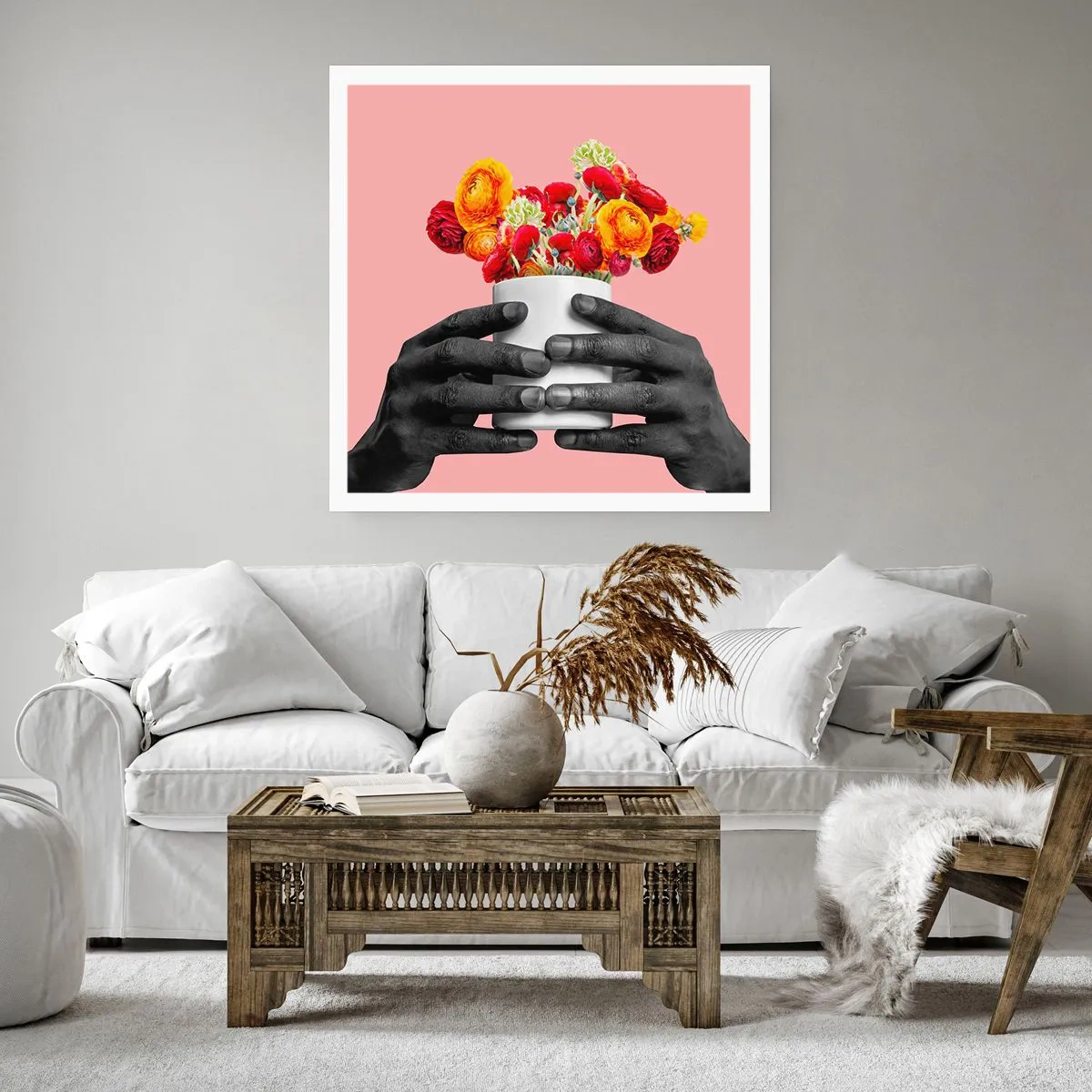 Affisch - Livets apoteos - 60x60 cm