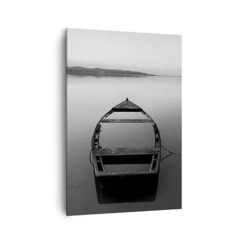 Canvastavla - Bild på duk - Längtan och melankoli - 70x100 cm