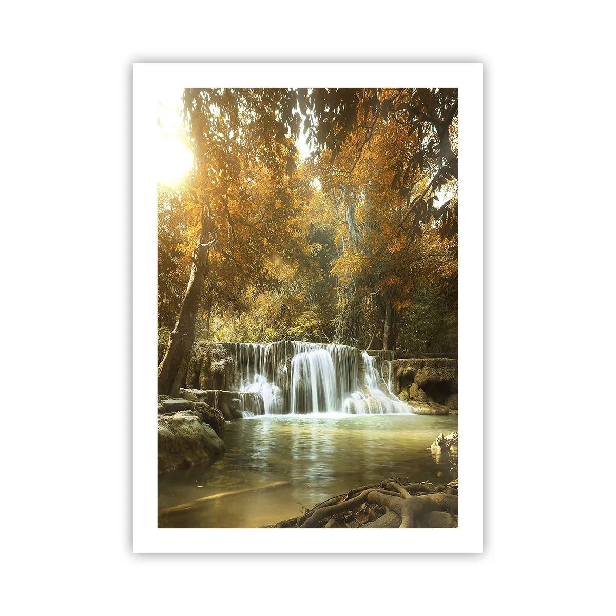 Affisch - Parkkaskad - 50x70 cm