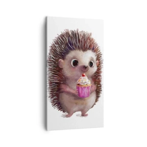 Canvastavla - Bild på duk - Varje dag är helgdag - 45x80 cm