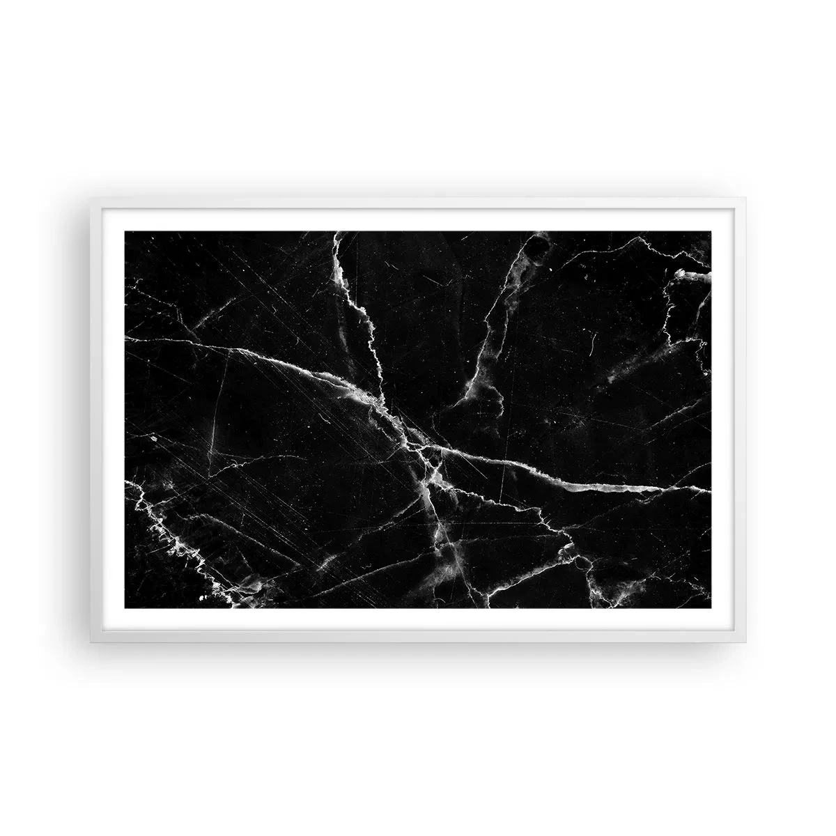 Affisch i vit ram - Stenens hemliga liv - 91x61 cm