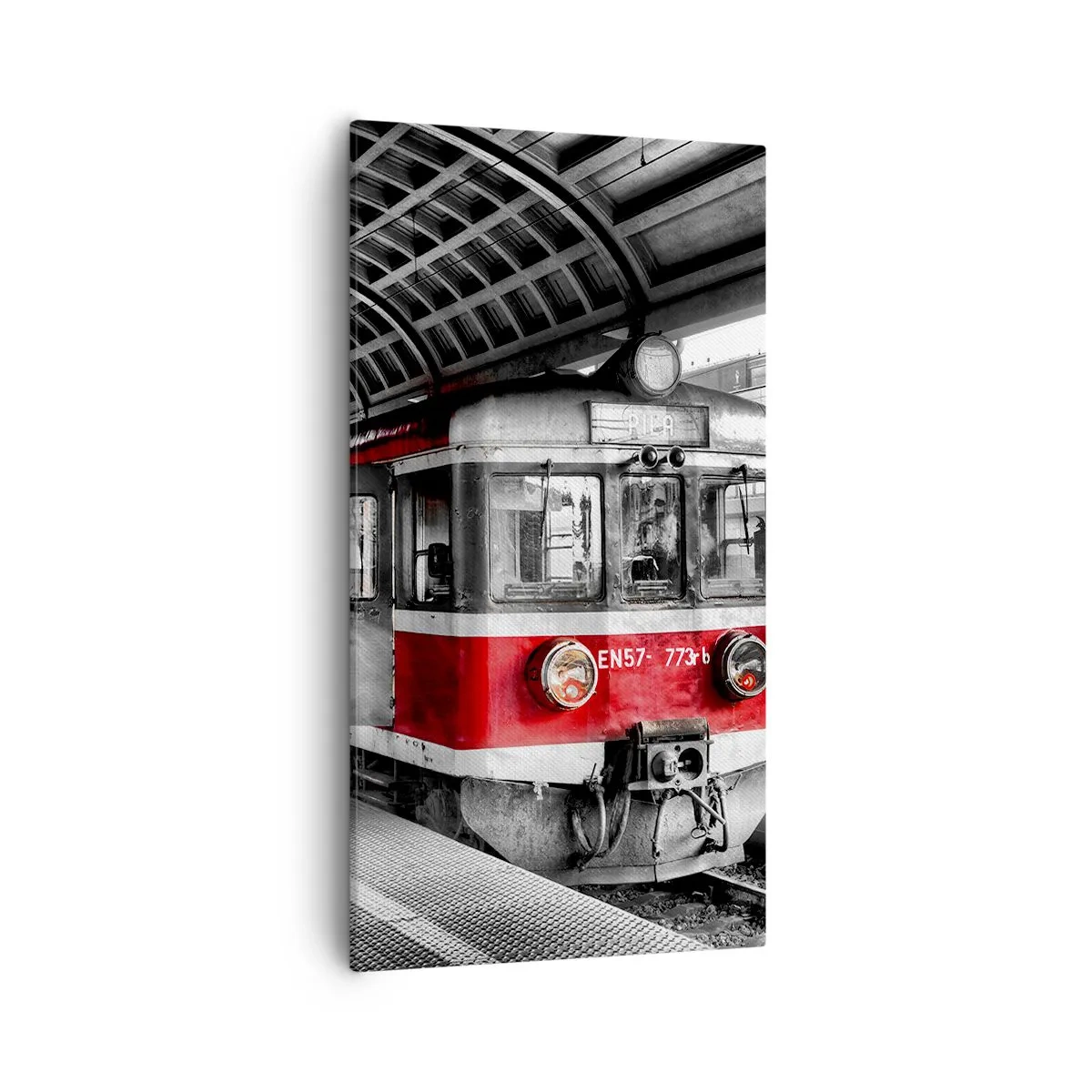 Canvastavla - Bild på duk - Det är kanske livets resa? - 55x100 cm