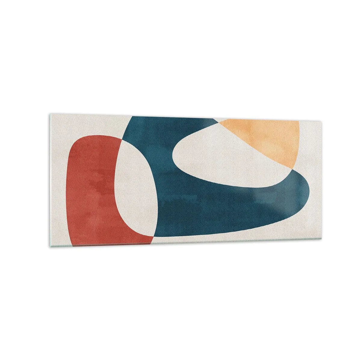 Glastavla - Bild på glas - Influenser och metamorfoser - 120x50 cm