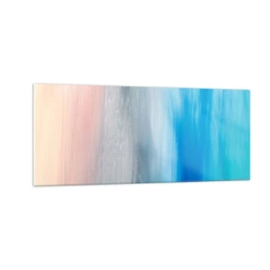 Glastavla - Bild på glas - Element: luft - 100x40 cm