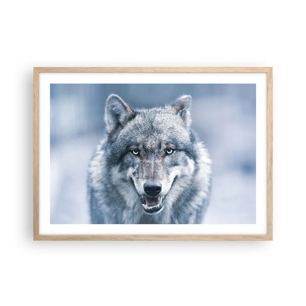 Affisch i ram av ljusek - Tar du utmaningen? - 70x50 cm