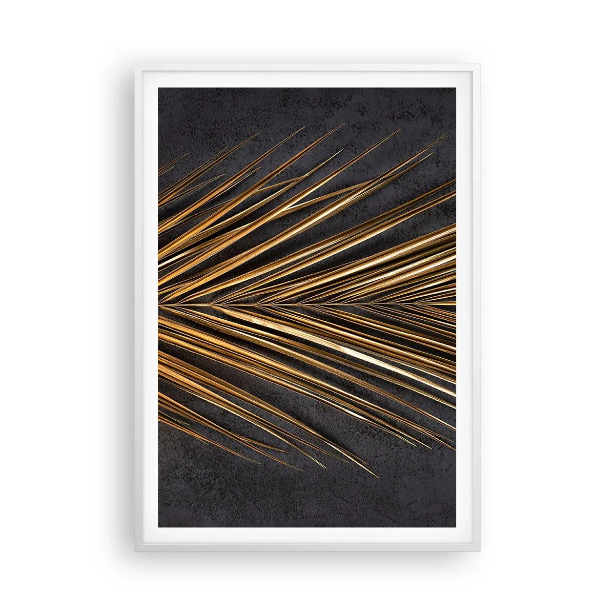 Affisch i vit ram - Tropikens guld - 70x100 cm