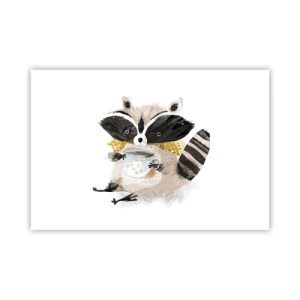 Affisch - Min vän tvättbjörn - 91x61 cm