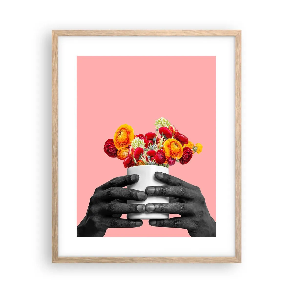 Affisch i ram av ljusek - Livets apoteos - 40x50 cm