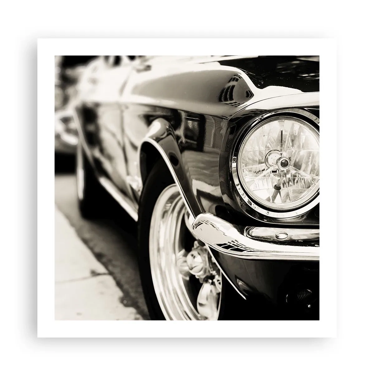 Affisch - Oändlig glans - 60x60 cm