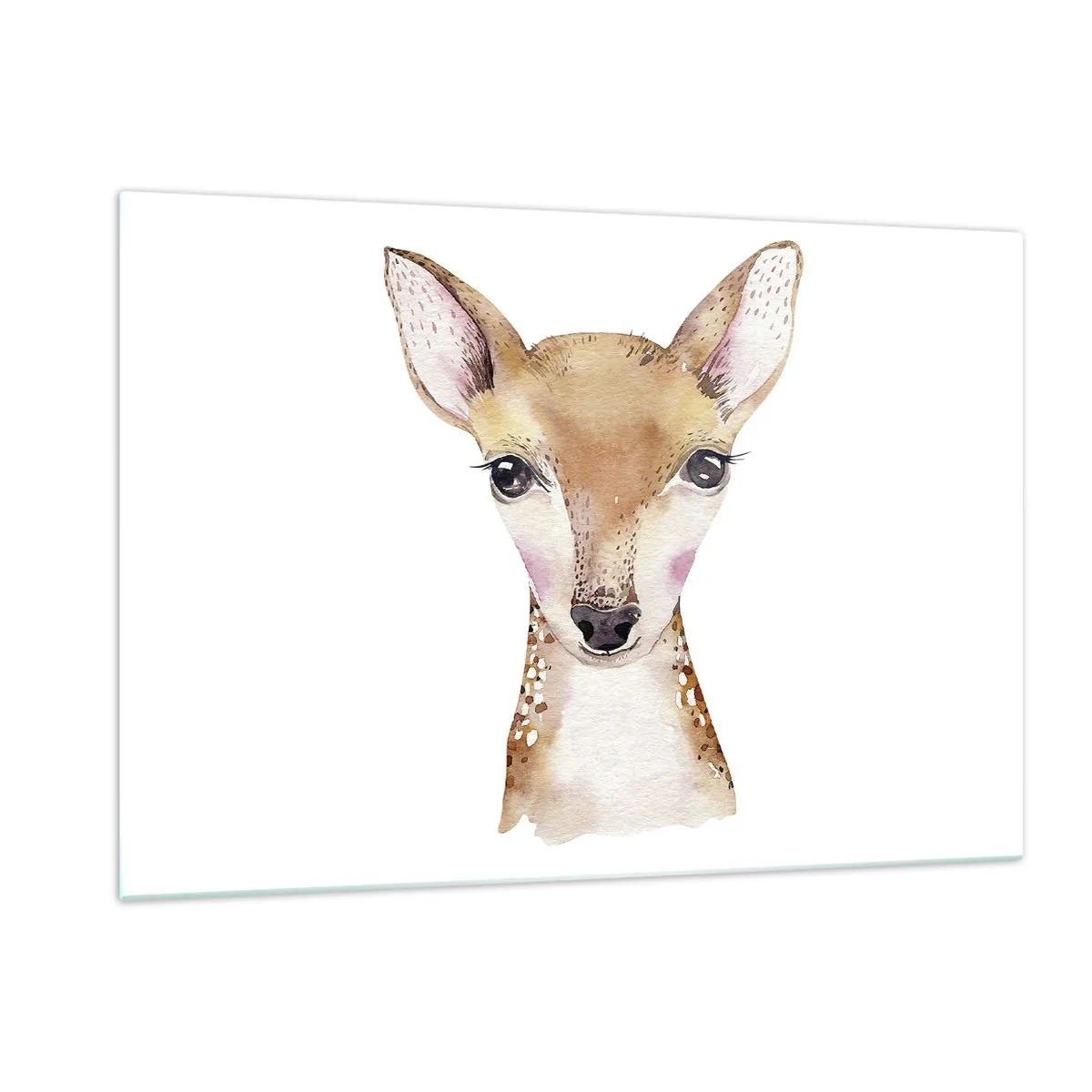 Glastavla - Bild på glas - Oskuldens natur - 120x80 cm