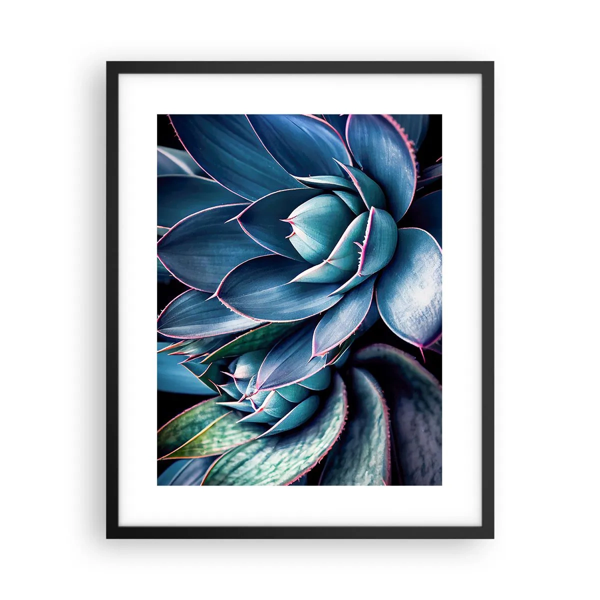 Affisch i svart ram - Vital kraft - 40x50 cm