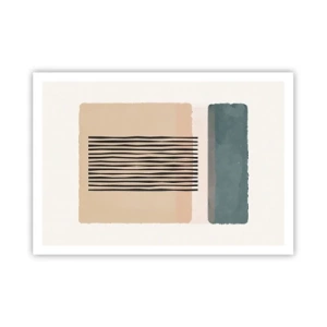 Affisch - Allt väl - 100x70 cm