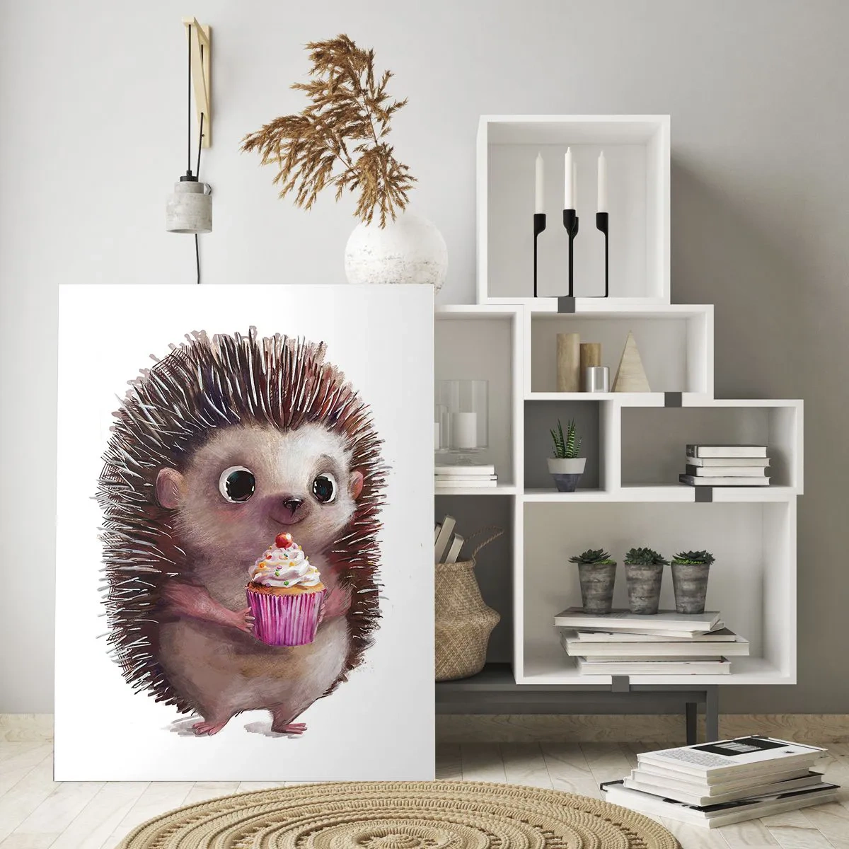 Glastavla - Bild på glas - Varje dag är helgdag - 70x100 cm