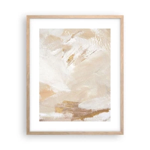 Affisch i ram av ljusek - Pastellfärgad komposition - 40x50 cm