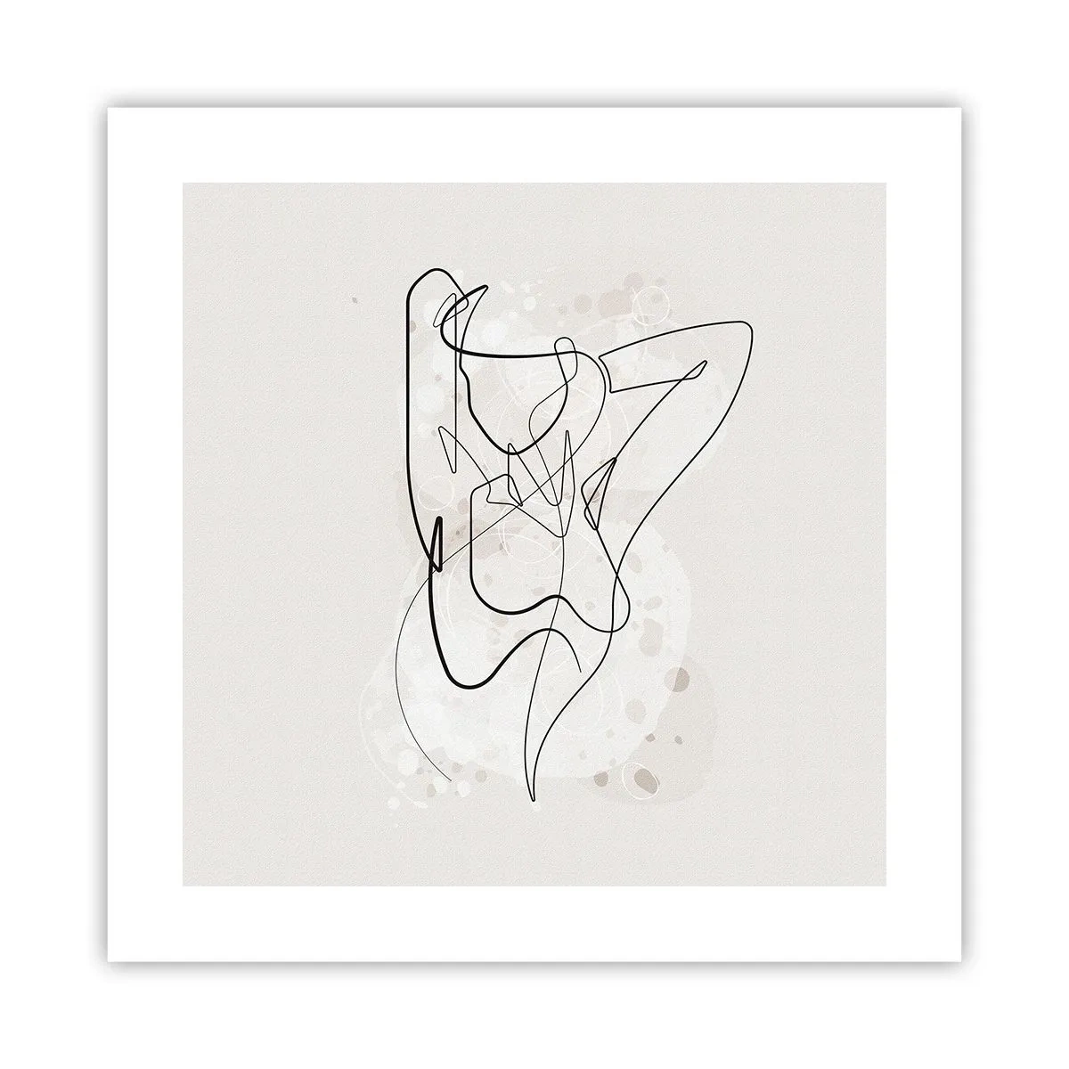 Affisch - Konsten att förföra - 40x40 cm