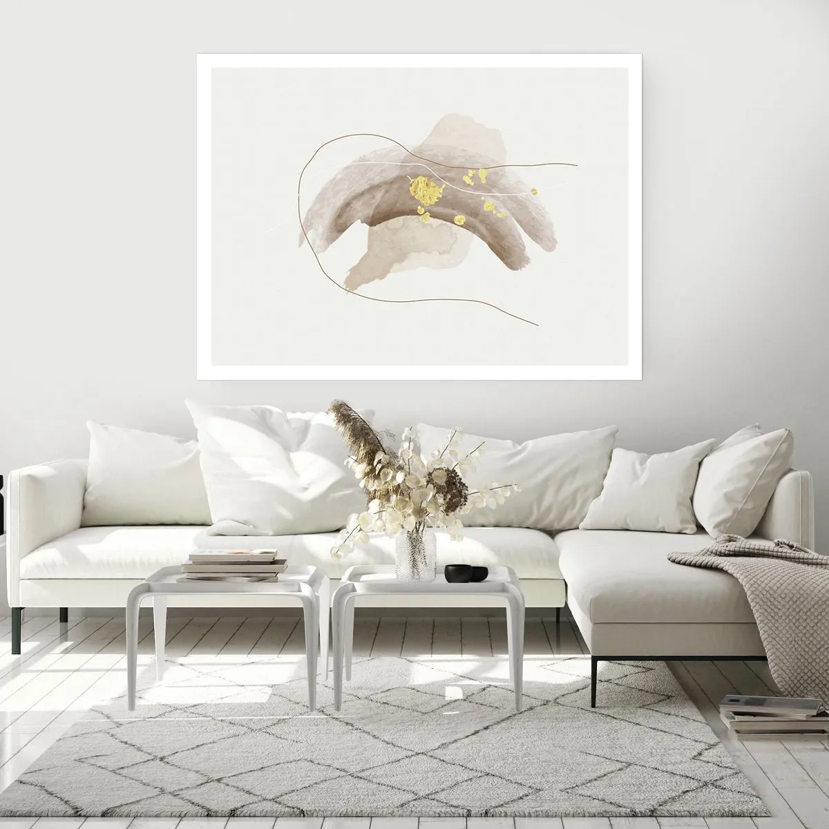 Affisch - Träffat i rummet - 70x50 cm