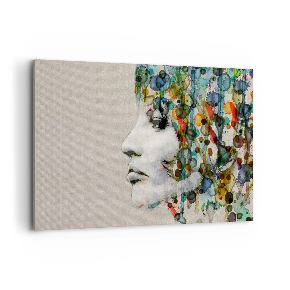 Canvastavla - Bild på duk - Uppstånden ur glädje - 120x80 cm