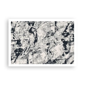 Affisch - Motsatsernas interpenetration - 100x70 cm