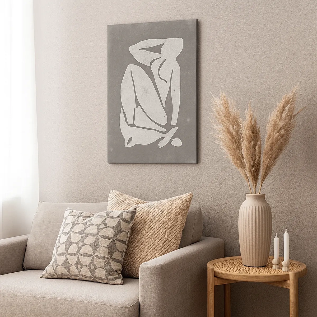 Canvastavla - Bild på duk - I drömmarnas värld - 50x70 cm