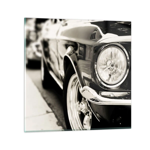 Glastavla - Bild på glas - Oändlig glans - 70x70 cm