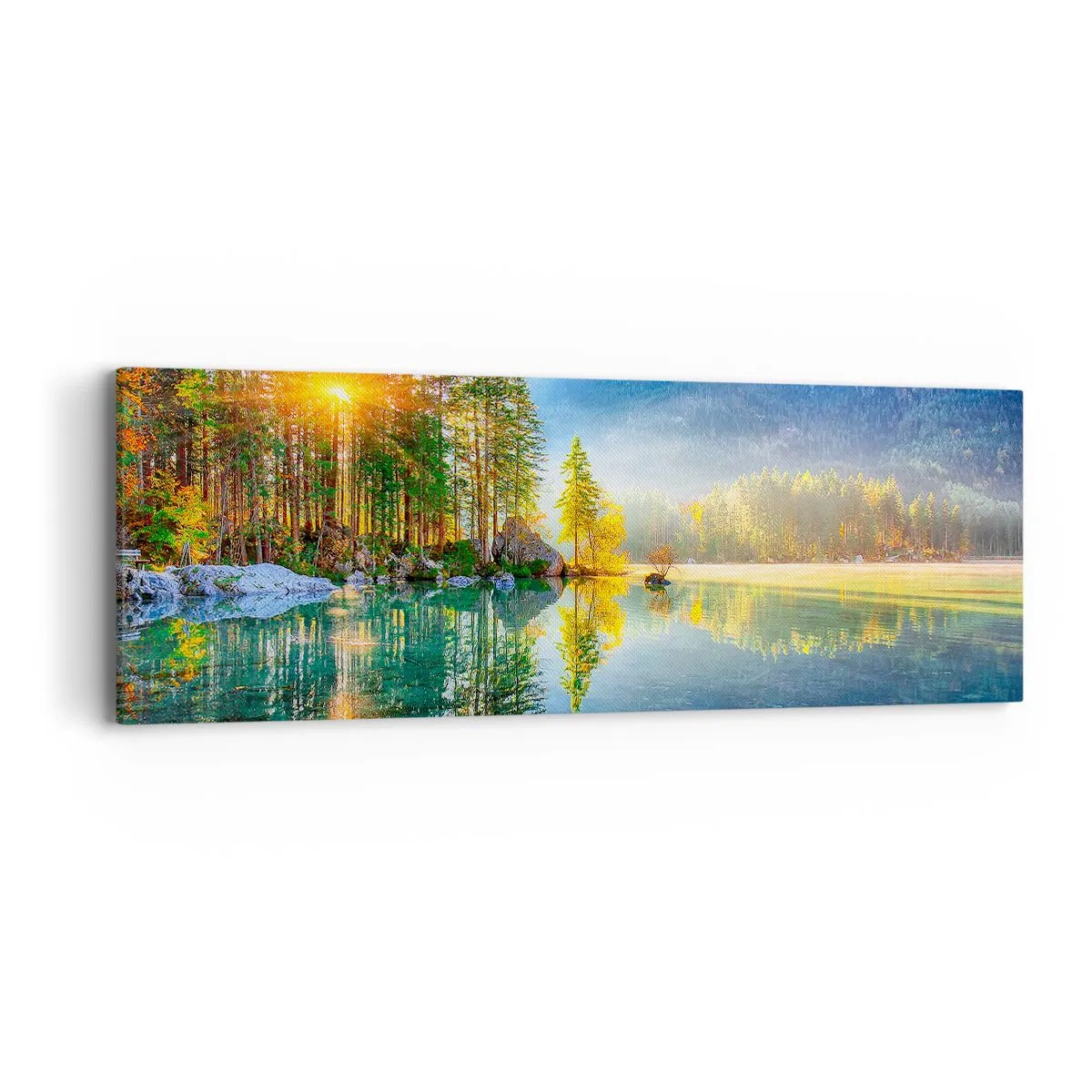 Canvastavla - Bild på duk - Majestät och sötma - 90x30 cm