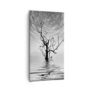 Canvastavla - Bild på duk - Naturens symfoni - 65x120 cm