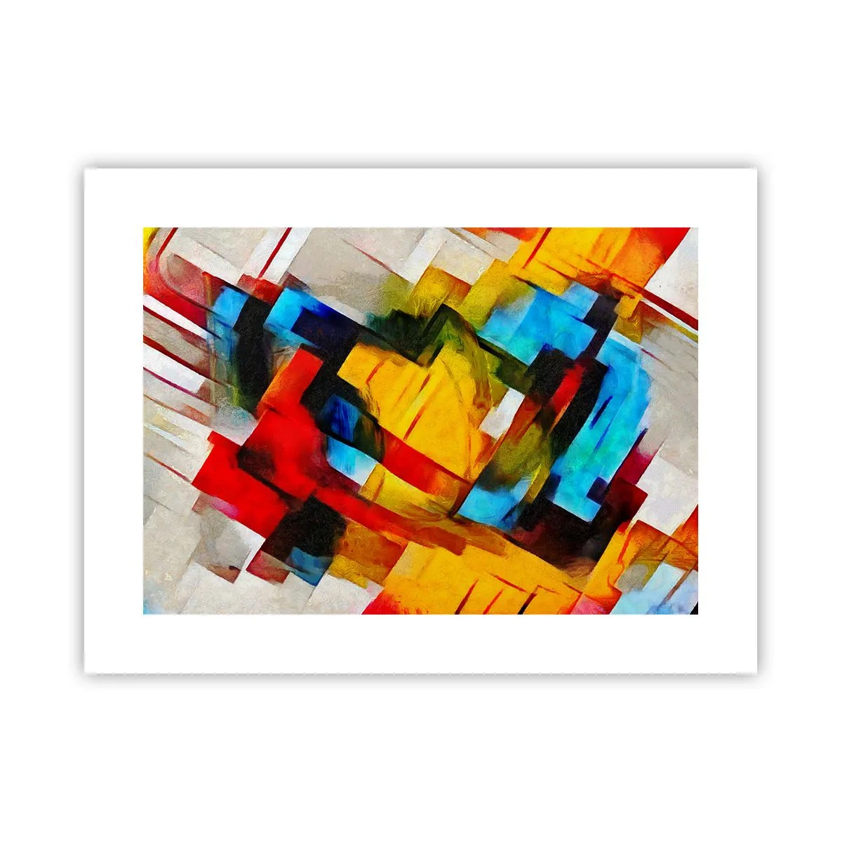 Affisch - Färgmix - 40x30 cm