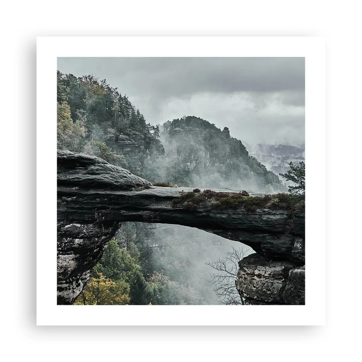 Affisch - Äventyret är på väg att börja - 50x50 cm