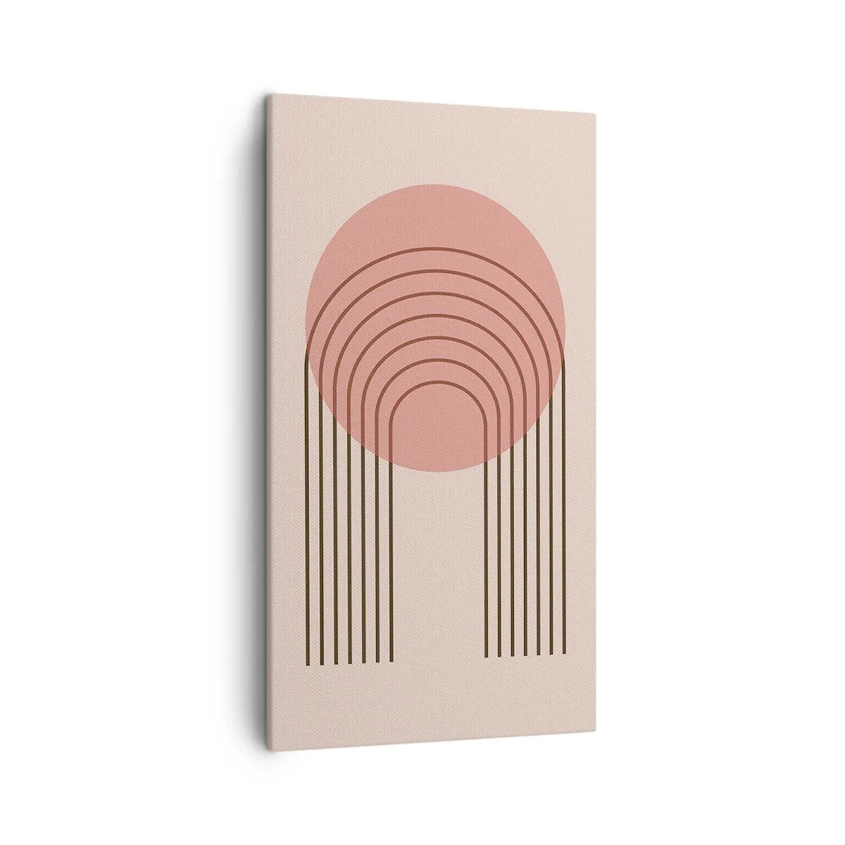 Canvastavla - Bild på duk - Ostoppad attraktionskraft - 45x80 cm