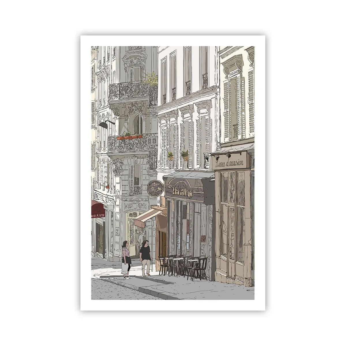 Affisch - Stadens nöjen - 61x91 cm