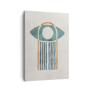 Canvastavla - Bild på duk - Tecken och ritualer - 50x70 cm