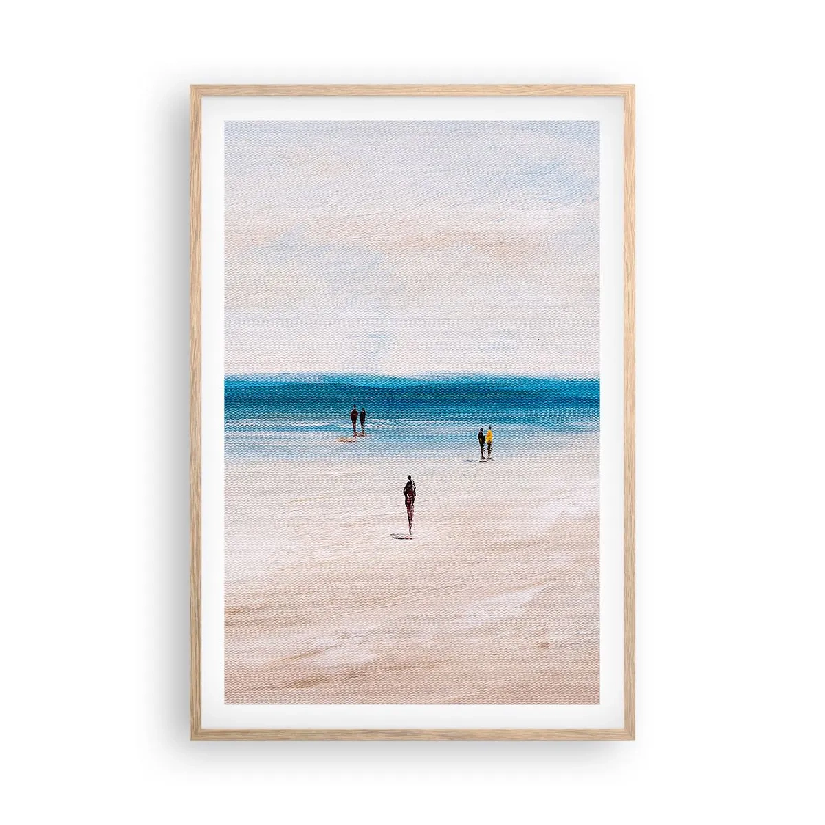 Affisch i ram av ljusek - Ett naturligt behov - 61x91 cm