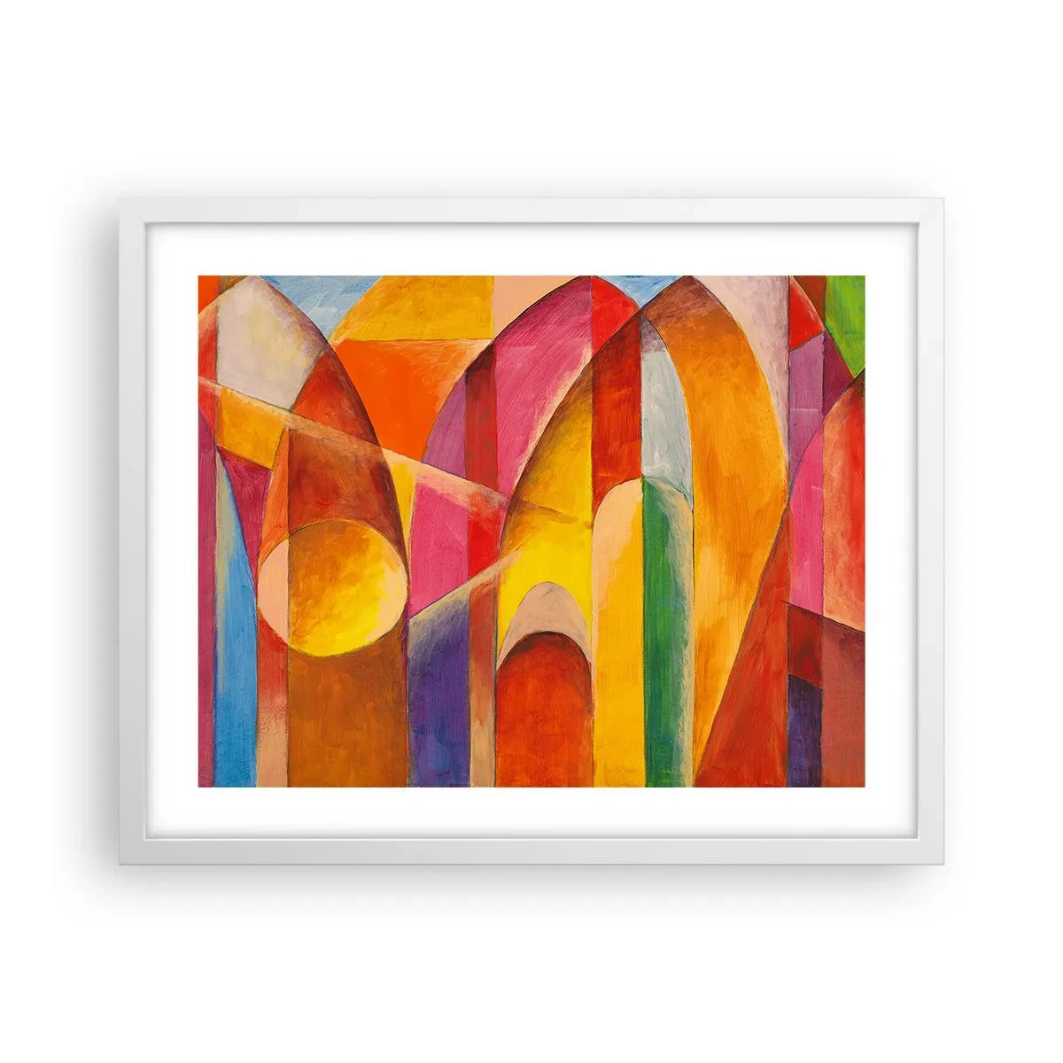 Affisch i vit ram - Solens domkyrka - 50x40 cm